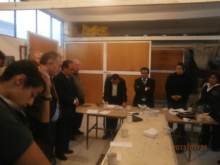 Equipo de trabajo de la campaña del 23 de marzo del 2013 en Ecatepec Estado de México 