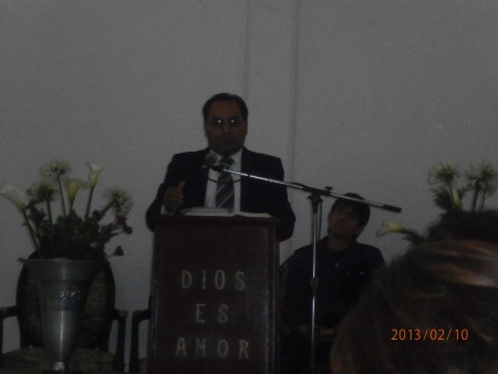 Pbro. Miguel Fuentevilla Terán, en la  campaña del 23 de marzo del 2013 en Ecatepec Estado de México 